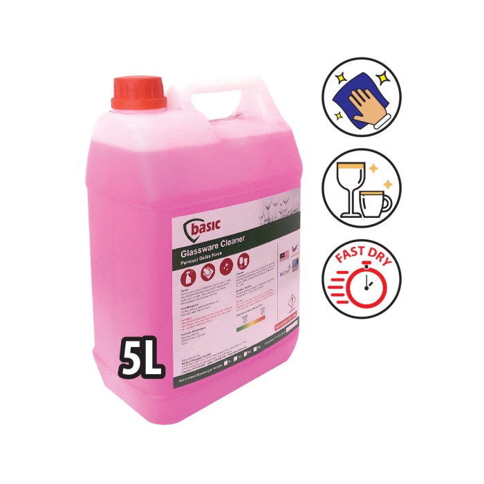 McQwin Basic Glassware Cleaner 5Litre