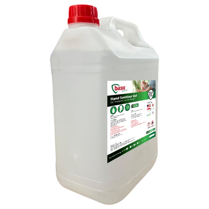 衛生日用品 PLAIVEILLE ALCOHOL GEL 5L Basic Hand Sanitizer Gel Alcohol 5L @ www.mqsupplies.com