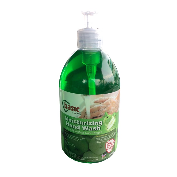 McQwin Basic Moisturizing Liquid Hand Wash / Hand Soap 500ml www