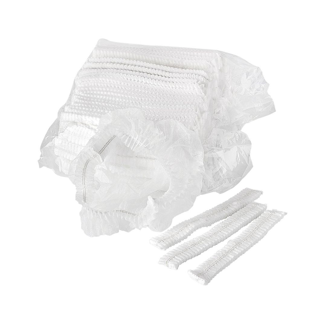 Disposable Clip Cap (Hair Net) (White) 2000PCS